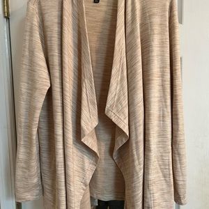 Drape Front Topper Jacket